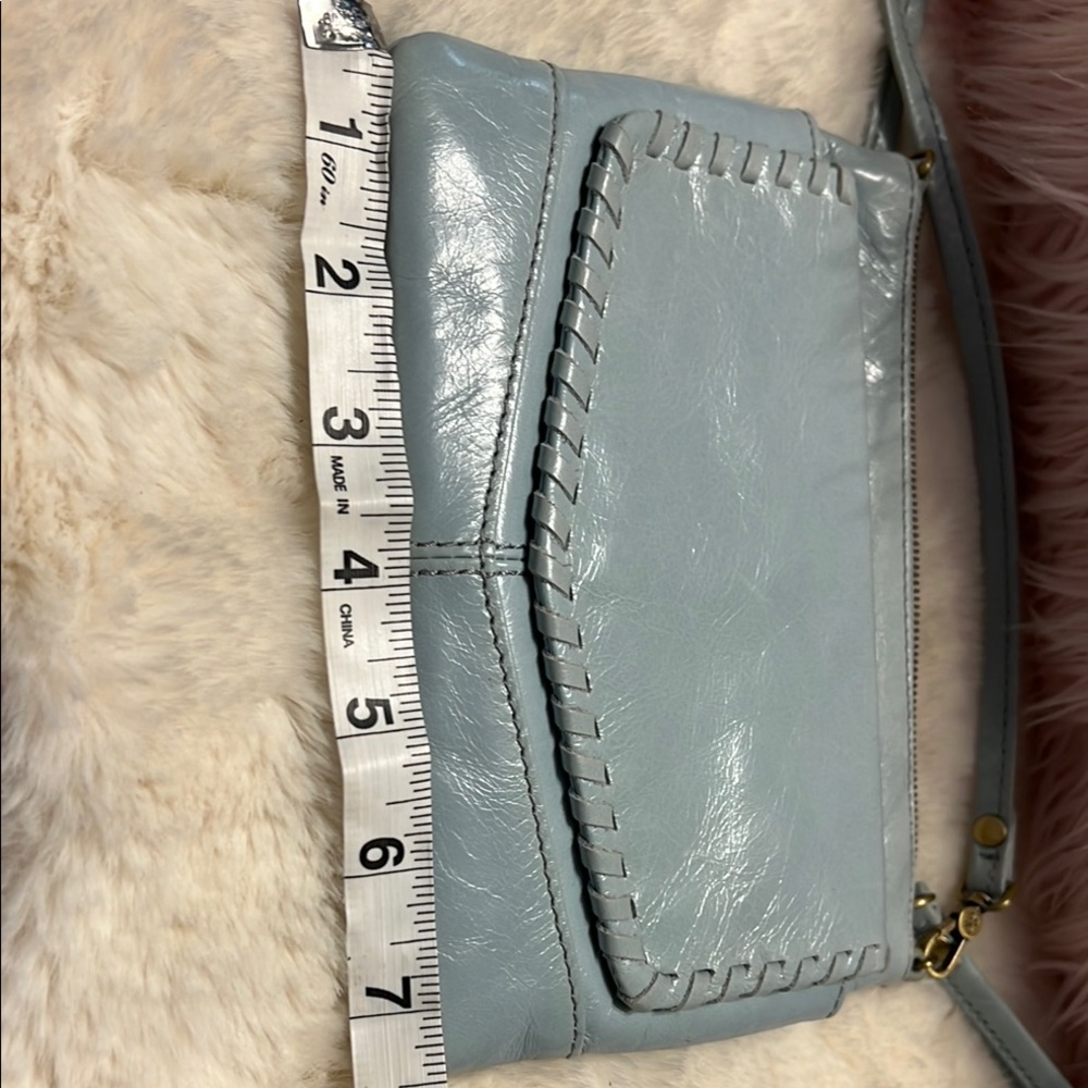HOBO Blue Crossbody Bag with Studded Detailing